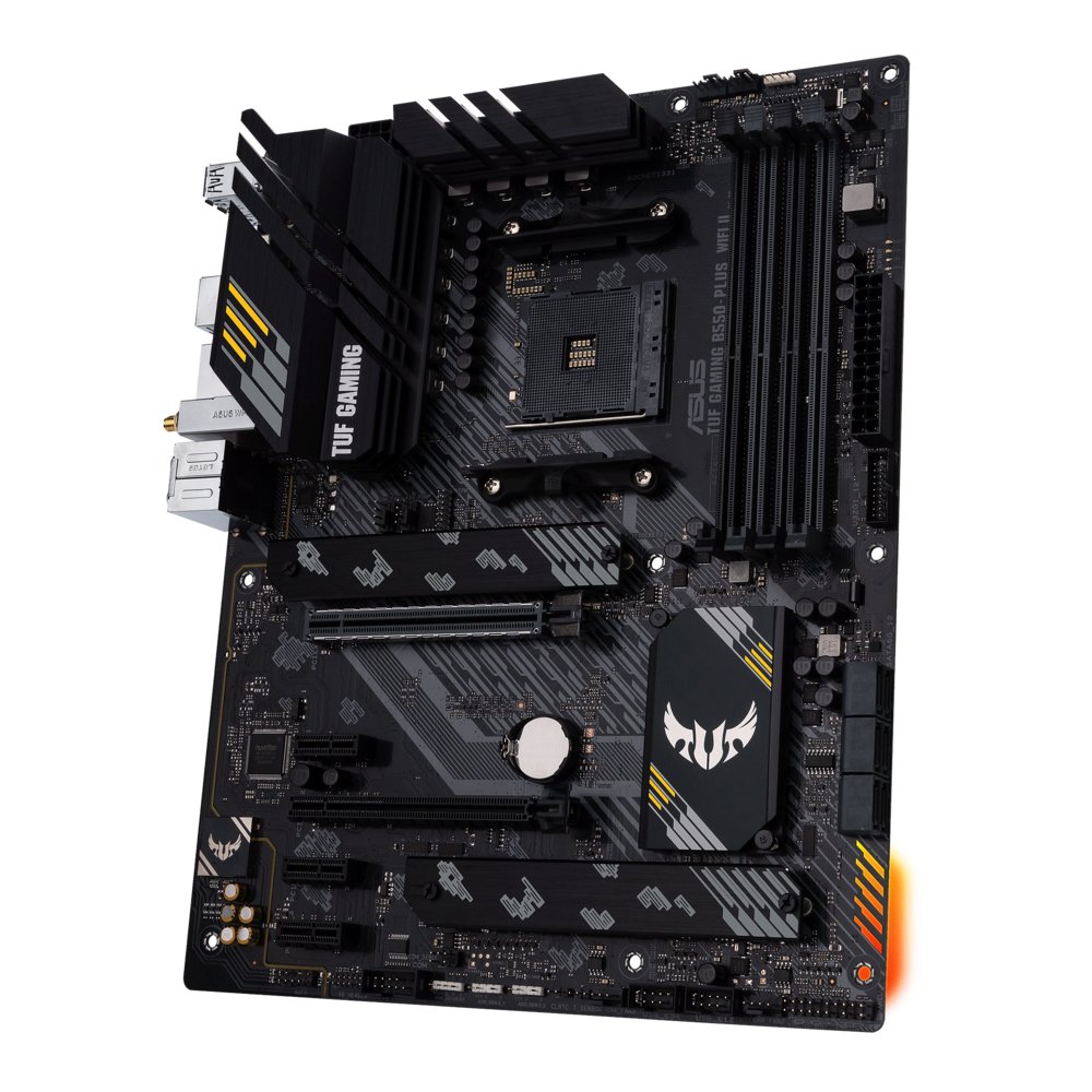 ASUS TUF GAMING B550-PLUS WIFI II | Socket AM4 | AMD B550 | 4xDDR4 | ATX | Moederbord – 2