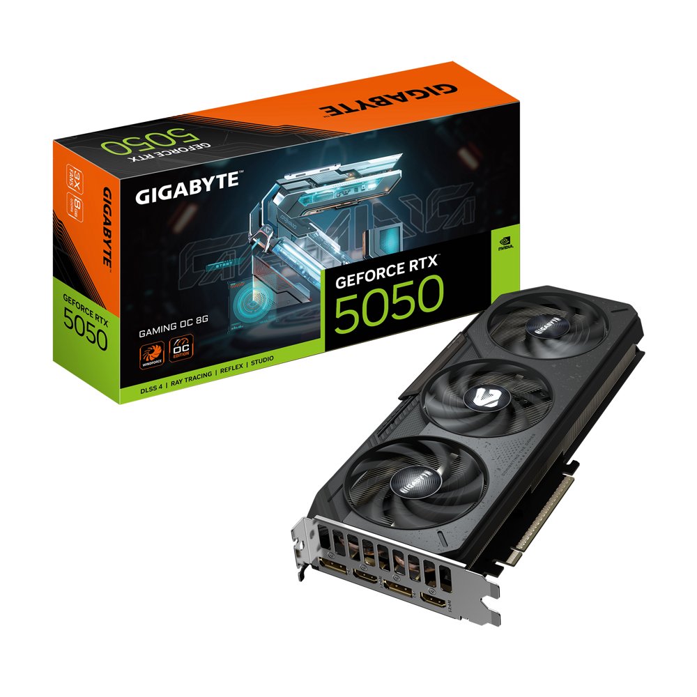 GIGABYTE GeForce RTX 5050 GAMING OC | 8GB GDDR6 | DLSS 4 | Videokaart | Nvidia GPU – 0 GIGABYTE GeForce RTX 5050 GAMING OC | 8GB GDDR6 | DLSS 4 | Videokaart | Nvidia GPU – 0