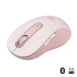 Logitech Signature M650 | Draadloze Muis | Rechtshandig | RF + Bluetooth | 2000 DPI | Roze