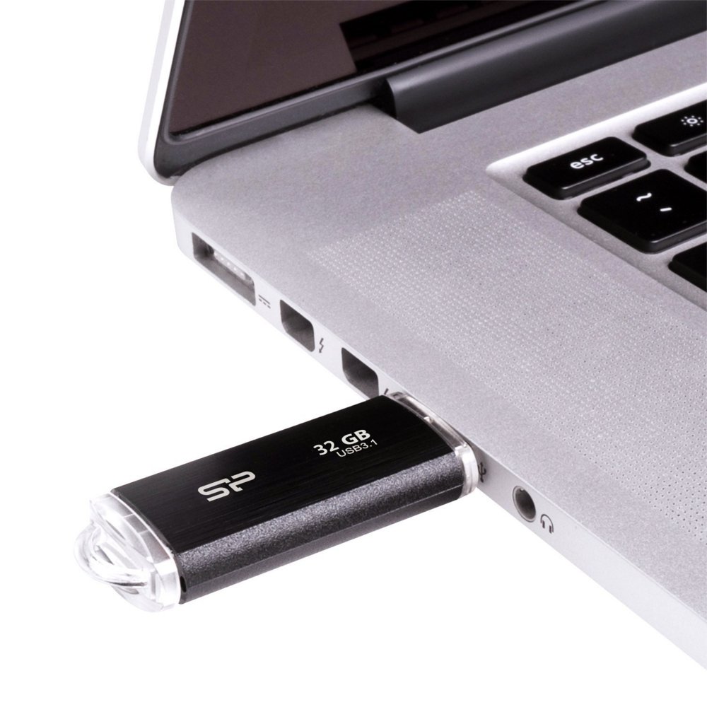Silicon Power Blaze B02 | 32GB USB-A 3.2 Flash Drive | Zwart – 10 Silicon Power Blaze B02 | 32GB USB-A 3.2 Flash Drive | Zwart – 10