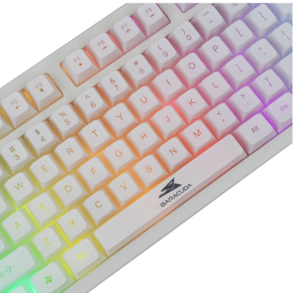 Baracuda KRILL RGB | Tenkeyless Bedraad Gaming Toetsenbord | QWERTY | Wit – 4 Baracuda KRILL RGB | Tenkeyless Bedraad Gaming Toetsenbord | QWERTY | Wit – 4