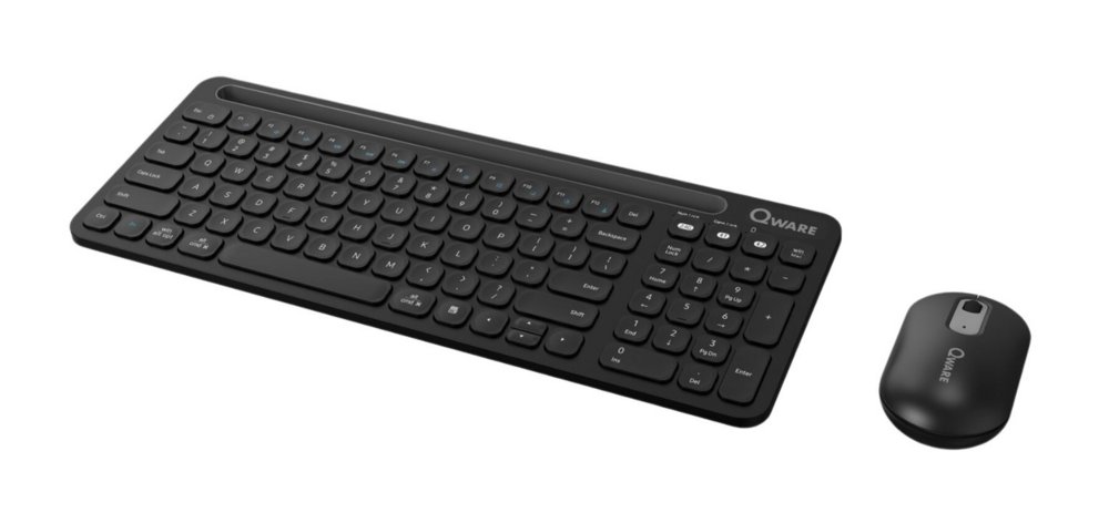 QWARE Wireless Desktop Combo Florence Zwart | Returned – 5 QWARE Wireless Desktop Combo Florence Zwart | Returned – 5