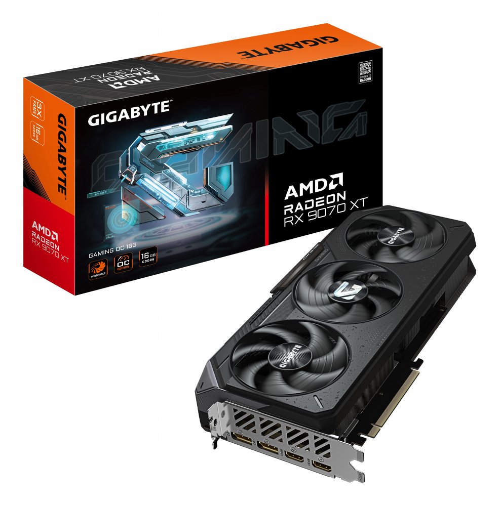 Gigabyte Radeon RX 9070 XT GAMING OC | 16GB GDDR6 VRAM | Videokaart | GPU | AMD – 0 Gigabyte Radeon RX 9070 XT GAMING OC | 16GB GDDR6 VRAM | Videokaart | GPU | AMD – 0