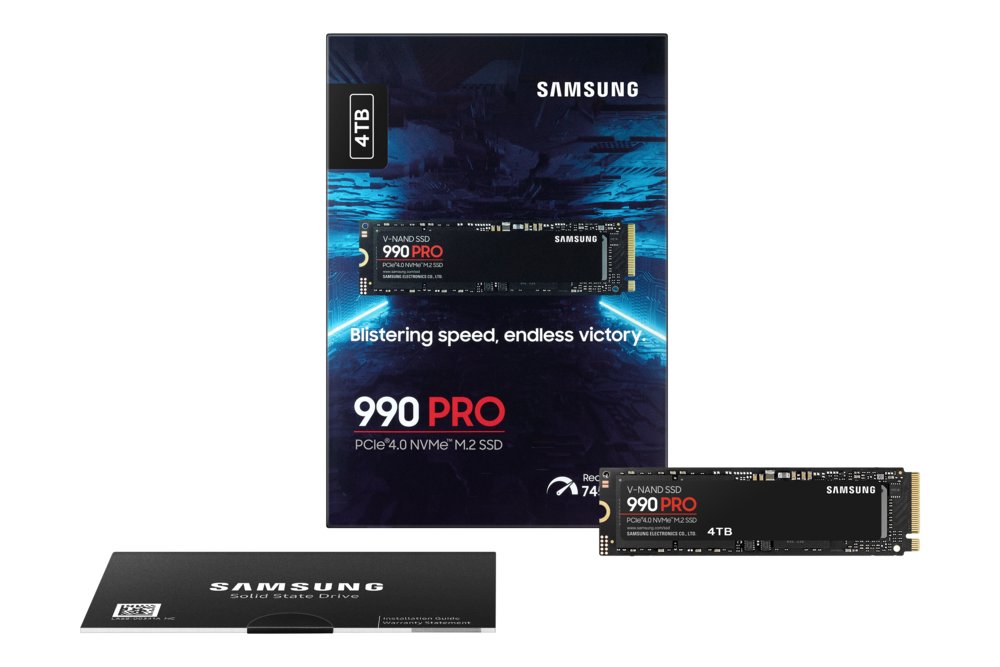 Samsung 990 PRO | 4TB NVMe SSD | M.2 Gen4 | 7.450 MB/s Lezen | 6.900 MB/s Schrijven – 7 Samsung 990 PRO | 4TB NVMe SSD | M.2 Gen4 | 7.450 MB/s Lezen | 6.900 MB/s Schrijven – 7