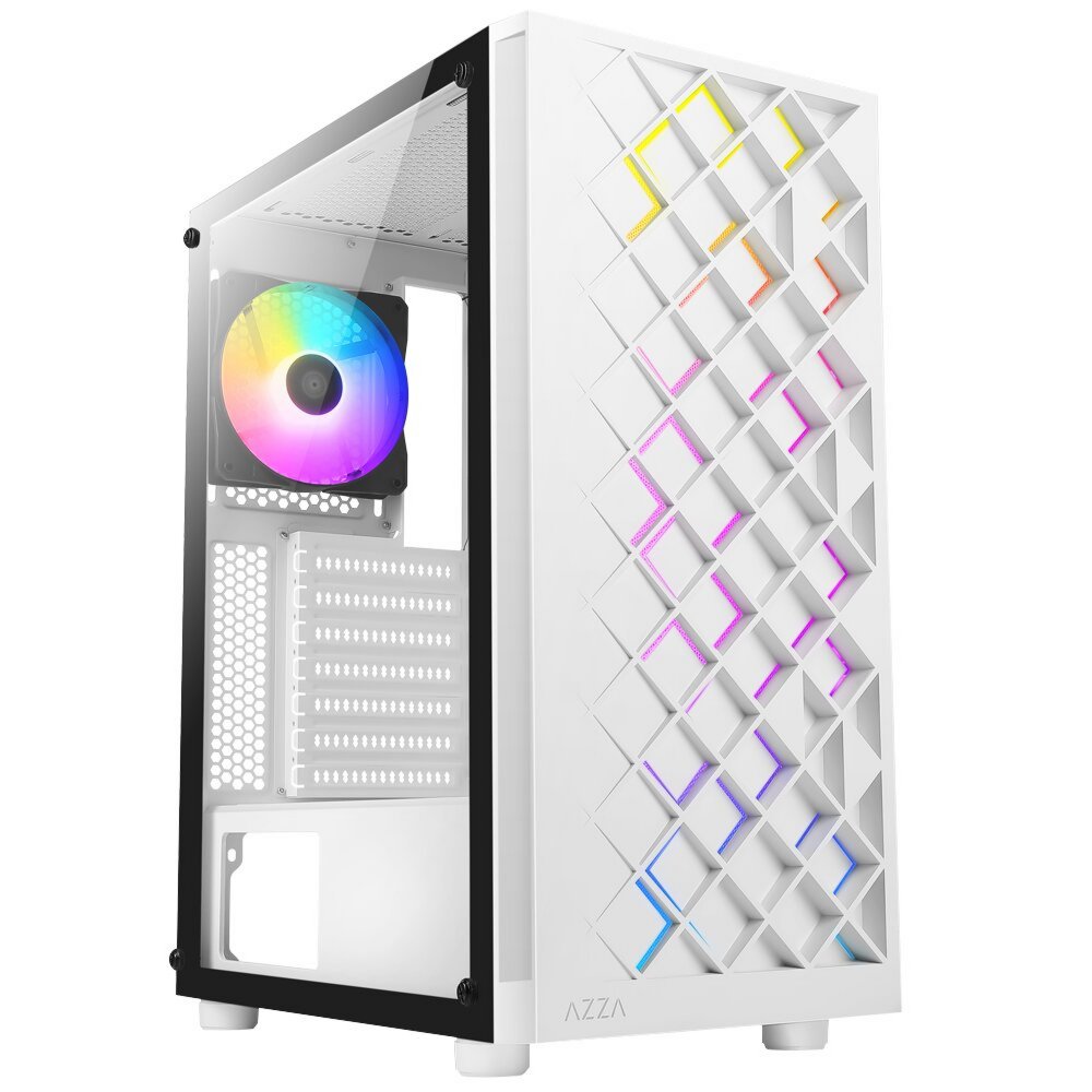 Azza Spectra RGB | Midi Tower Case | Wit – 0 Azza Spectra RGB | Midi Tower Case | Wit – 0
