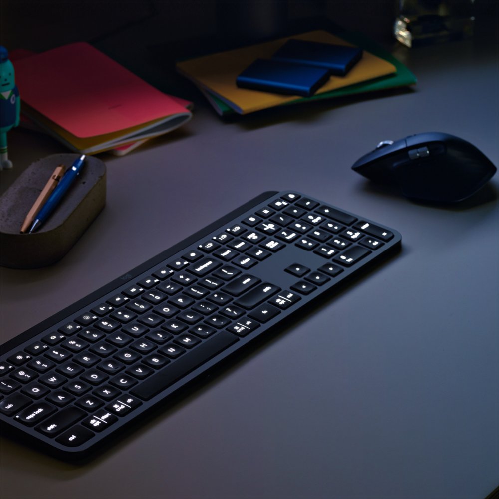 Logitech MX Keys Combo for Business Gen 2 | Draadloze Toetsenbord- en Muis-combo | RF / Bluetooth | QWERTY US International | Grafiet – 2 Logitech MX Keys Combo for Business Gen 2 | Draadloze Toetsenbord- en Muis-combo | RF / Bluetooth | QWERTY US International | Grafiet – 2