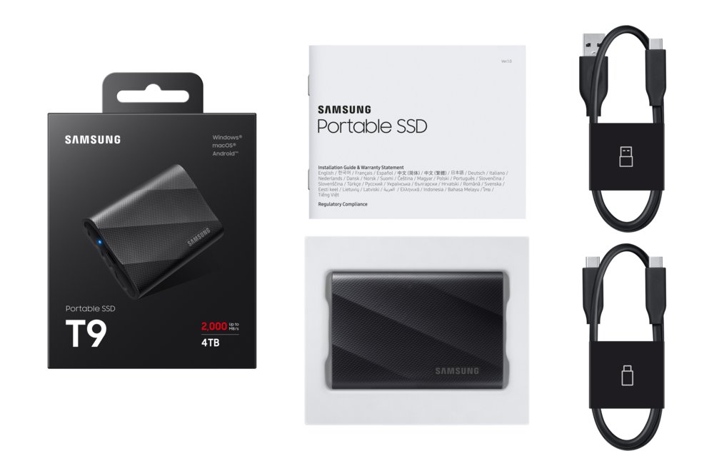 Samsung T9 | Externe SSD | 4TB | USB 3.2 Gen 2×2 | 2.000MB/s | Zwart | Compact & Snel – 11 Samsung T9 | Externe SSD | 4TB | USB 3.2 Gen 2×2 | 2.000MB/s | Zwart | Compact & Snel – 11