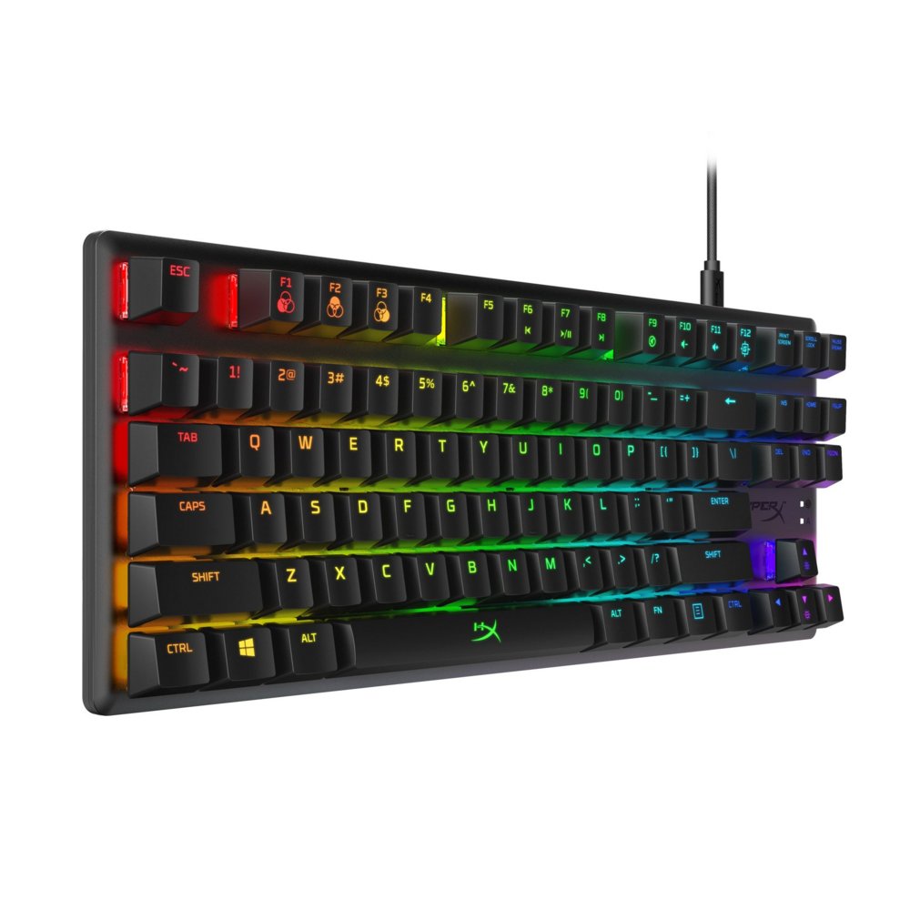 HyperX Alloy Origins Core | Bedraad Gaming Toetsenbord USB | QWERTY US | Zwart – 1