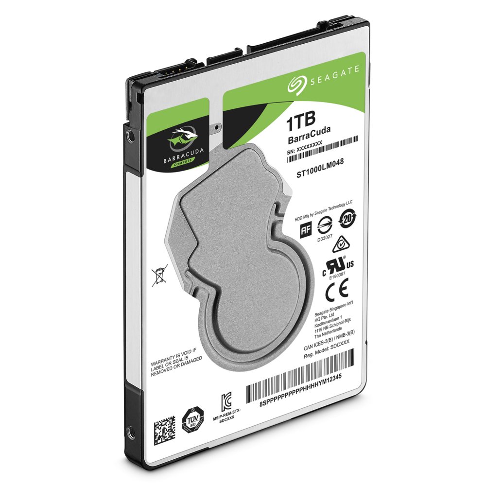 Seagate Barracuda HDD 2.5″ | 1TB SATA III | 5400RPM – 2