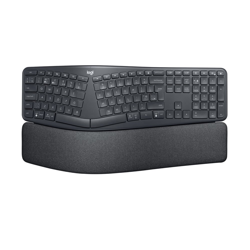 Logitech K860 Ergo | Draadloos Bluetooth Toetsenbord met Receiver | QWERTY – 3