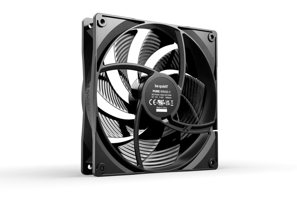 be quiet! Pure Wings 3 | 140mm PWM High Speed Case Fan – 1