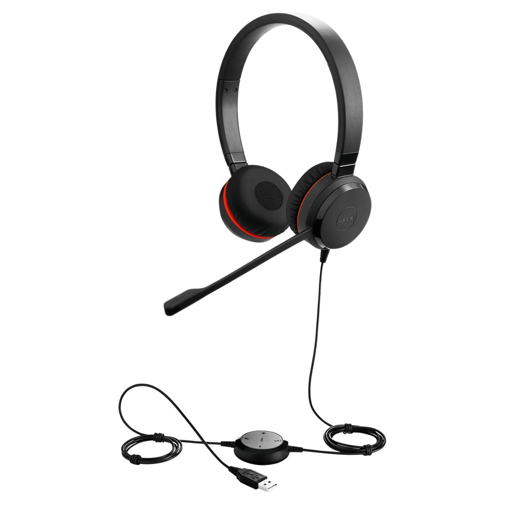 Jabra Evolve 20 | Bedrade USB On-Ear Headset | Stereo – 3