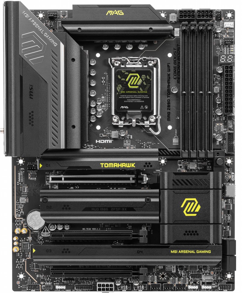 MSI MAG Z890 TOMAHAWK WIFI | Socket LGA 1851 | Intel Z890 | 4xDDR5 | ATX | Moederbord – 0 MSI MAG Z890 TOMAHAWK WIFI | Socket LGA 1851 | Intel Z890 | 4xDDR5 | ATX | Moederbord – 0