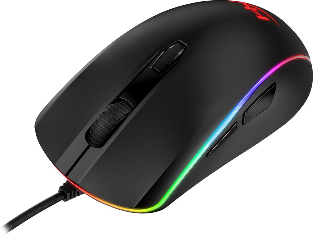 HyperX Pulsefire Surge | Bekabelde Gaming Muis | Rechtshandig | USB-A | 16000 DPI | Zwart – 1