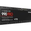Samsung 990 PRO | 4TB NVMe SSD | M.2 Gen4 | 7.450 MB/s Lezen | 6.900 MB/s Schrijven – 3