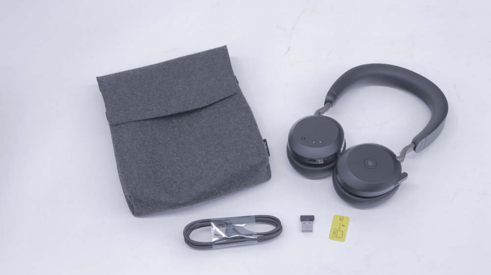 Jabra Evolve2 75 | Draadloze On-Ear Headset | ANC | RF | USB-A | Zwart | 2e Kans – 3 Jabra Evolve2 75 | Draadloze On-Ear Headset | ANC | RF | USB-A | Zwart | 2e Kans – 3