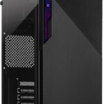 Inter-Tech A-303 Slant | Midi Tower | Zwart