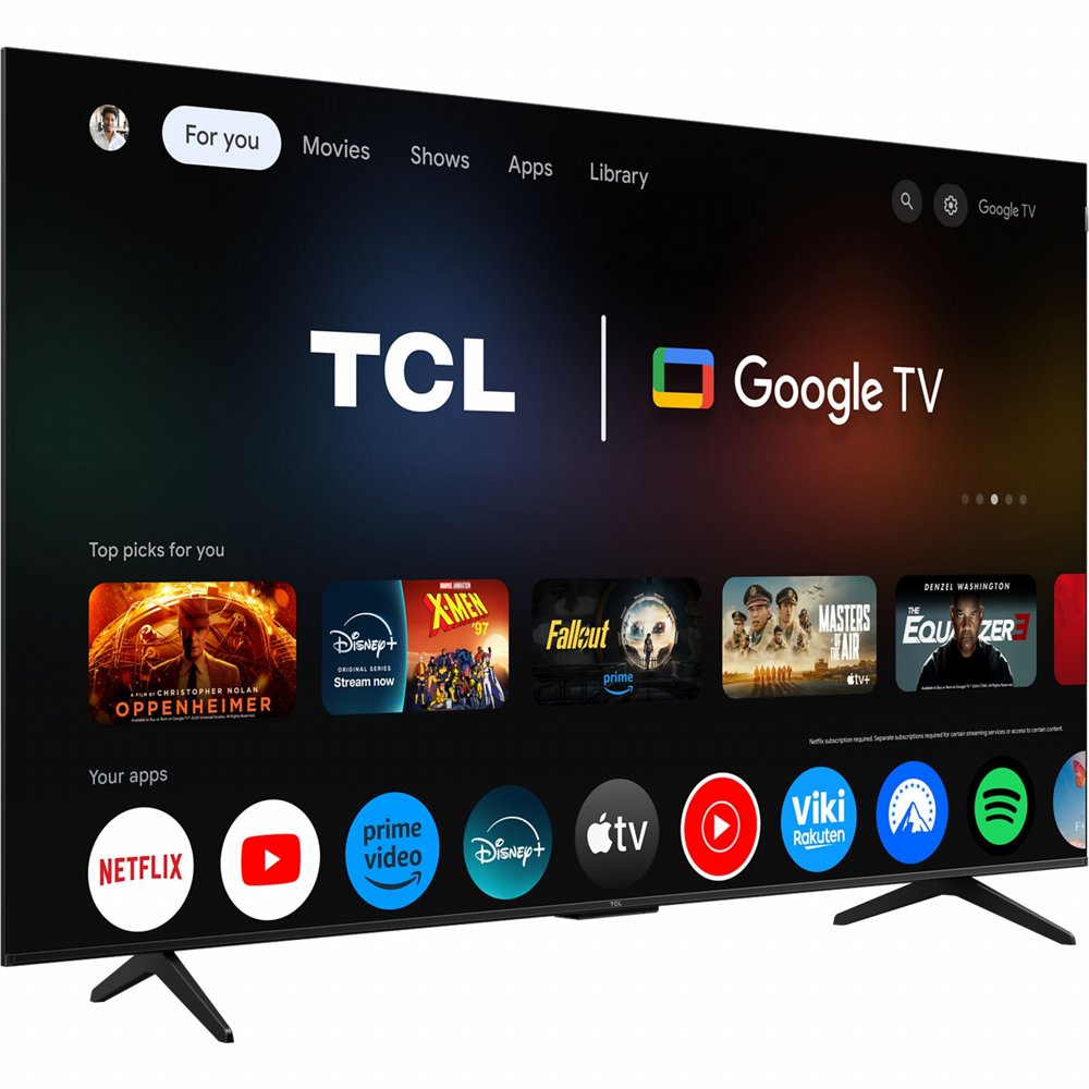 TCL 65T69C | 65″ 4K Ultra HD QLED Smart TV | 60Hz | Google TV + Wifi | Dolby Vision | HDMI 2.1 (2025) – 2
