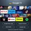 TCL 55T8C | 55″ 4K Ultra HD QLED Smart TV | 120Hz | Google TV + Wifi | Dolby Vision & HDR10+ | HDMI 2.1 (2025) – 8