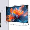 TCL 55T8C | 55″ 4K Ultra HD QLED Smart TV | 120Hz | Google TV + Wifi | Dolby Vision & HDR10+ | HDMI 2.1 (2025) – 1