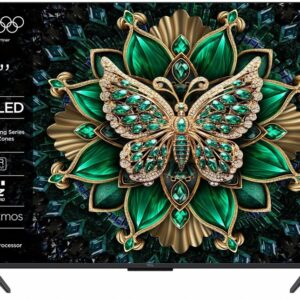 TCL 50C61K | 50" 4K Ultra HD QD-MiniLED | 120Hz | Google TV | Dolby Vision | HDMI 2.1 | Smart TV