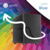 YOURS BLUE | Intel Core i3-14100 | 16GB RAM | 1TB SSD | HDMI | Windows 11 Professional | Small Form Factor Behuizing – 0