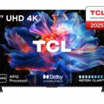 TCL 75V6C | 75" 4K Ultra HD DLED | Google TV | Dolby Vision | 60Hz | HDMI 2.1 | Smart TV
