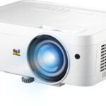 Viewsonic LSD300W-ST beamer/projector Projector met korte projectieafstand 3300 ANSI lumens DLP WXGA (1280x800) Wit