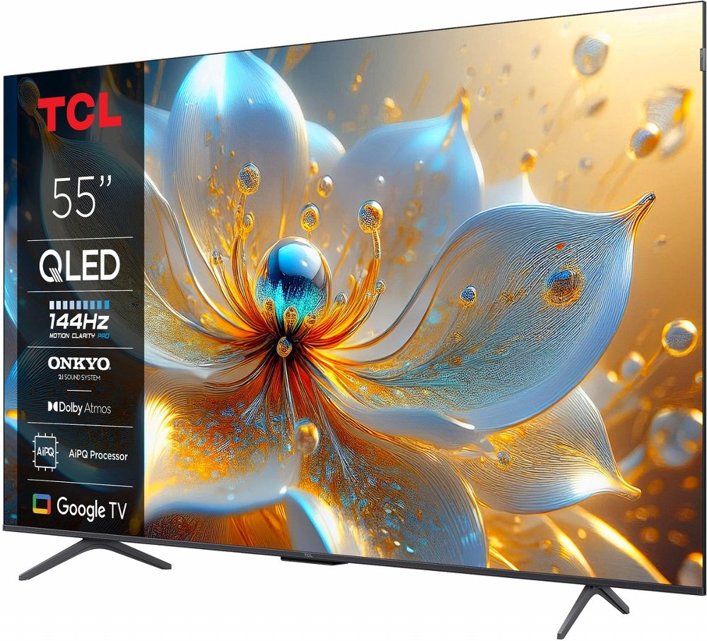 TCL 55T8C | 55″ 4K Ultra HD QLED Smart TV | 120Hz | Google TV + Wifi | Dolby Vision & HDR10+ | HDMI 2.1 (2025) – 10