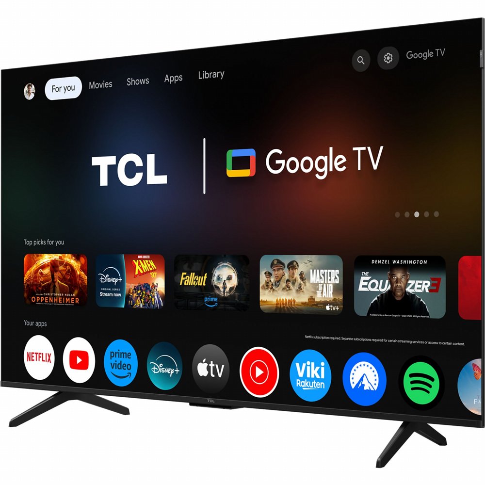 TCL 55T69C | 55” Ultra HD 4K | QLED Smart TV | Google TV | Dolby Vision | HDMI 2.1 | 60Hz – 7