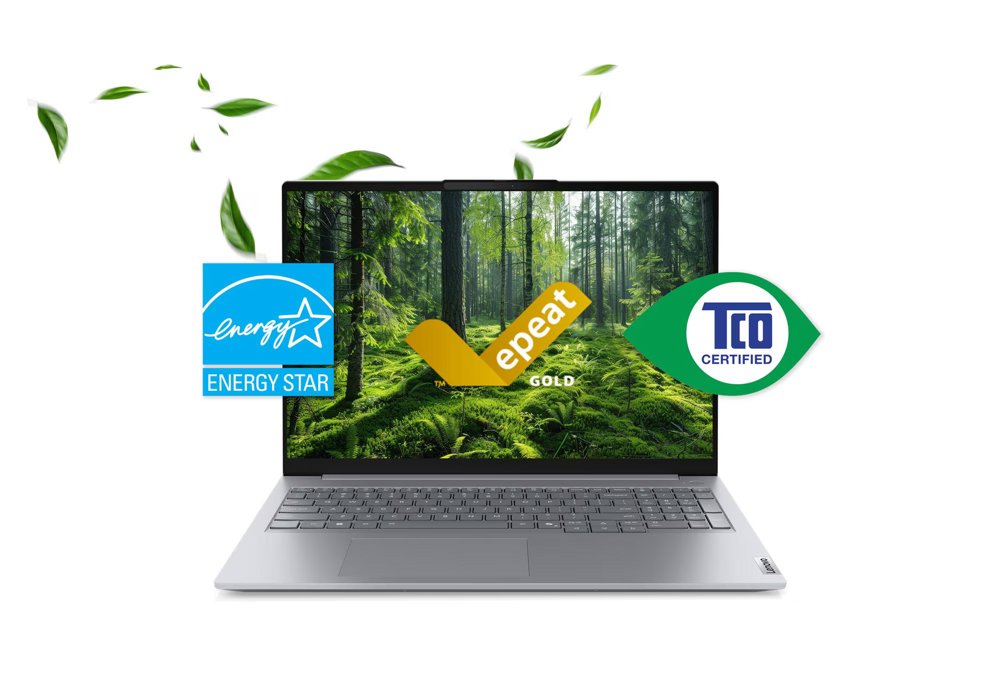 Lenovo ThinkBook 16 G8 | 16″ WUXGA IPS (1920×1200) | Intel Core Ultra 5 225U | 16GB DDR5 RAM | 512GB SSD | Windows 11 Professional | Grijs – 2