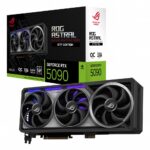ASUS ROG Astral GeForce RTX 5090 O32G BTF Gaming | 32 GB GDDR7 VRAM | 4K Gaming & AI | Videokaart | GPU | Nvidia