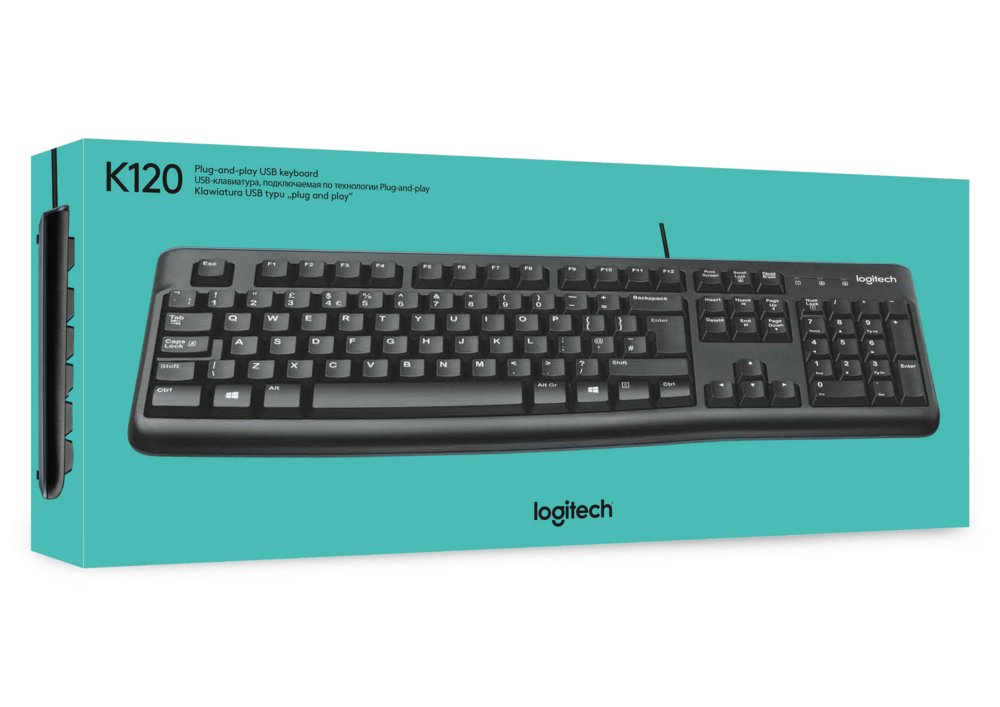 Logitech Keyboard K120 | Zakelijk Bedraad Toetsenbord | QWERTY – 7