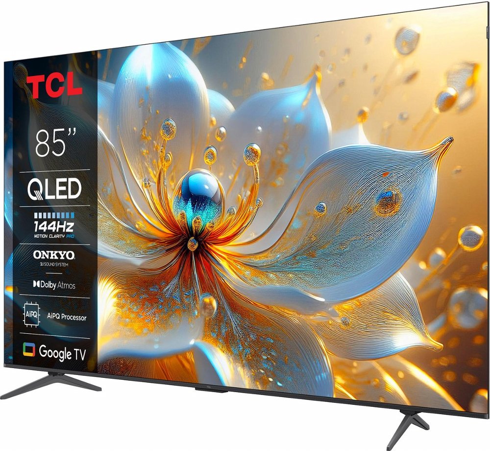 TCL 85T8C | 85″ 4K Ultra HD QD-MiniLED | 144Hz | Google TV | Dolby Vision | HDMI 2.1 | Smart TV – 7