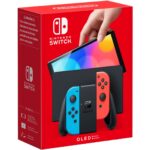 Nintendo Switch (OLED-Model) neon-rood/neon-blauw