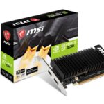 MSI GeForce GT1030 LP OC | 2GB GDDR4 VRAM | Low Profile | Videokaart | GPU | Nvidia
