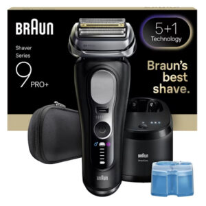 Braun Series 9 Pro+ 9660cc elektrisch scheerapparaat zwart/zilver