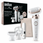 Braun Silk-épil 9 Flex 9-360 3D epilator wit/roze