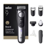 Braun BeardTrimmer 9 BT9520 baardtrimmer zwart/grijs