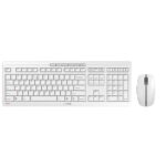 Cherry Stream Desktop Recharge | Draadloos Toetsenbord en Muis | Grijs | USB Receiver